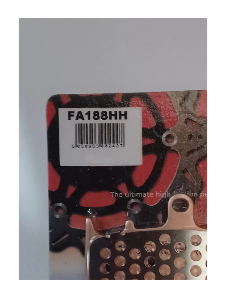 EBC Sintered FRONT and REAR Disc Brake Pads Fits SUZUKI GSXR750 (1994 to 1999) - Image 4 of 4