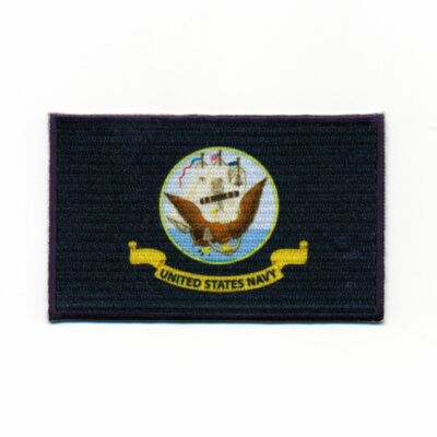 40 x 25 mm USA Flagge Amerika US Navy US Marine Patch Aufnäher Aufbügler 501 A