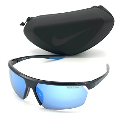 NIKE GALE FORCE CW4668 451 Obsidian Gray / Frozen Blue Mirror 71mm