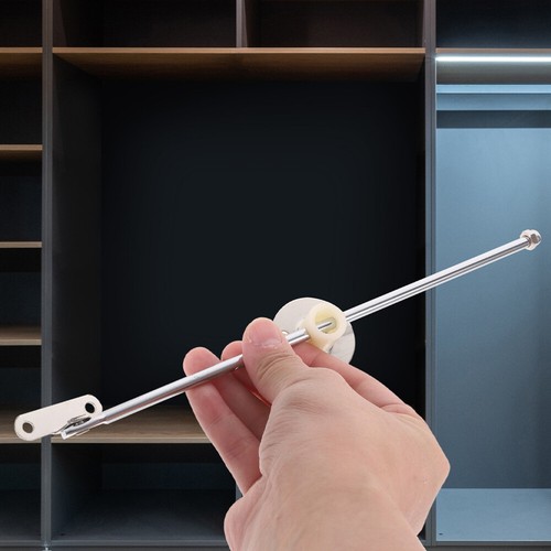 2 Pcs Disc Pull Rod Kitchen Cabinet Door Hinges Lid Stay Support - Picture 7 of 12