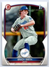 2023 1st Bowman Draft #BD-109 Brady Smith Los Angeles Dodgers Baseball Card