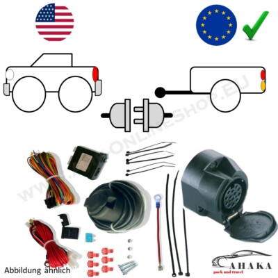 Universal Elektrosatz für US-Importfahrzeuge 13-polig - unterstützt LED