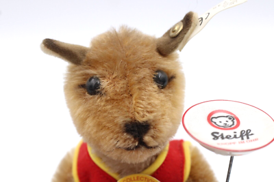Steiff JUGGLER KANGAROOサーカスアニマル・コレクション Original Steiff Plüschtier Kangaroo Juggler Zirkus Känguru Vintage