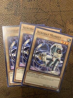 Yugioh Acrobat Monkey Common DCR 25th Anniversary X3 | eBay