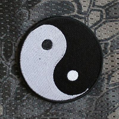 Aufnäher Patch Kung Fu Wu Shu Yin Yang Daoismus China  Konfuzius Tai Chi Taijitu