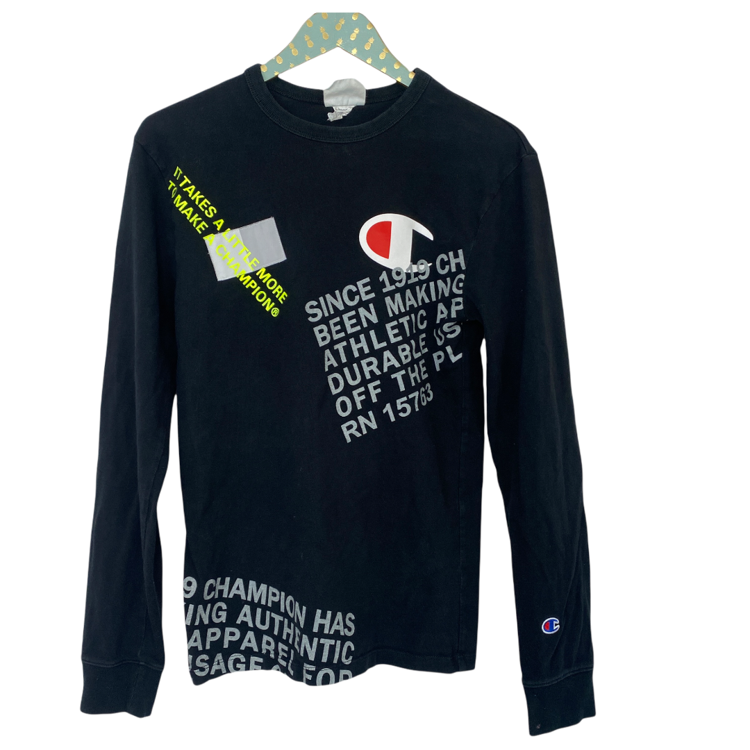 Mens Shirts Magliette Champion Nere Champion Double Dry® Short - Main Image