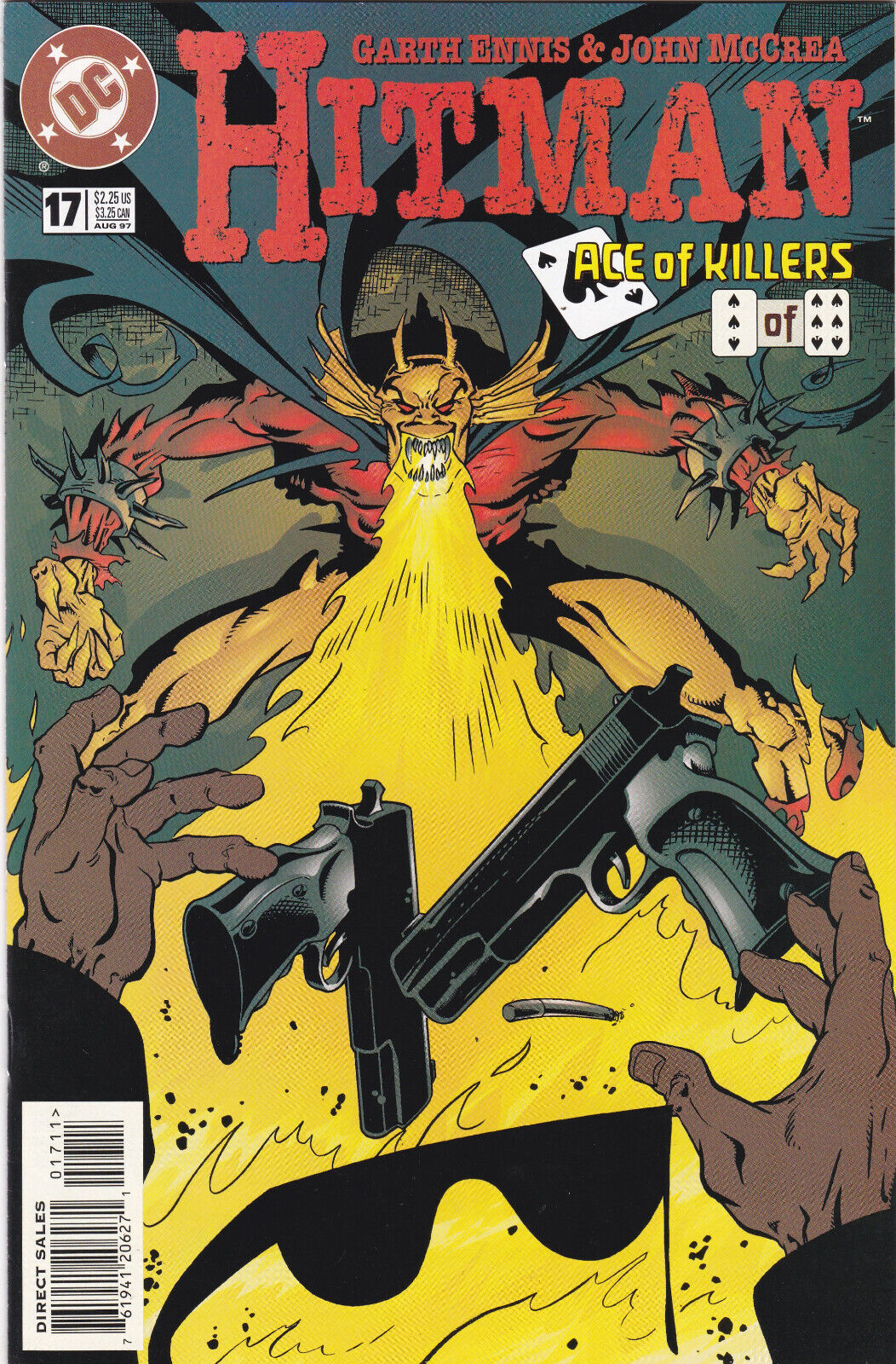 Hitman #17 (1997) Aces of Killers, DC Comic, High Grade