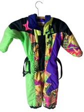 Obermeyer Ski Bum Barracuda Preschool Ski Snow Suit Vintage