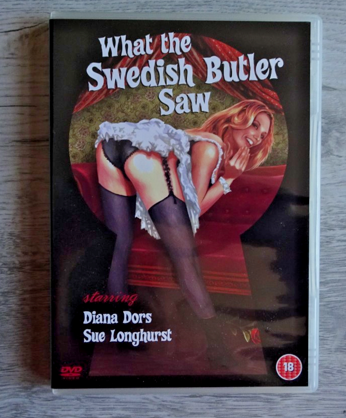 What The Swedish Butler Saw DVD Diana Dors, Sue Longhurst Region 2 OOP