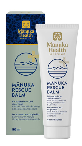 Manuka Rescue Balm - Medical Grade Manuka Honey Wound Care with Aloe, Beeswax &