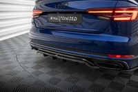 Maxton Design Diffusor Heckansatz Passend FüR Audi A4 Competition B9 Schwarz Hoc