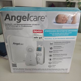 Angelcare AC403 D Geräusch und Bewegungsmelder Funk Nachtlicht Temperaturanzei…