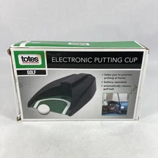 Totes Electronic Golf Putting Cup - Improve Your Skills at Home - Good Condition