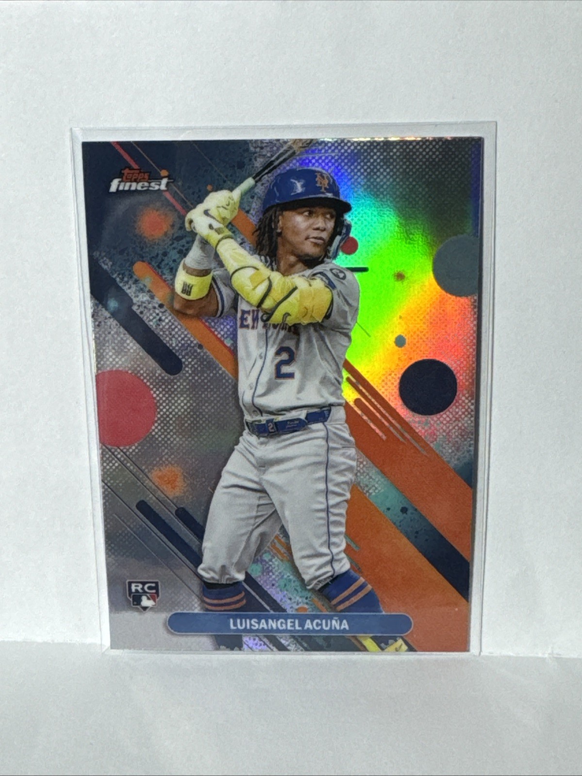 Luisangel Acuna 2025 Topps Finest - Common #52 Refractor (RC)