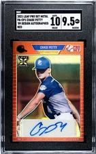 2021 Leaf Pro Set Metal Chase Petty RC ‘89 Design SGC 9.5 w/10 Auto Red