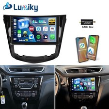 Autoradio 4+64G per Nissan X-Trail Qashqai 2014-2018 Carplay GPS Android 15 DAB+