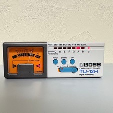 BOSS TU-12H Chromatic Tuner Guitar Bass Instrument Pitch Meter