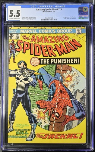 Amazing Spider-Man #1 CGC 5.5 (Marvel, 1974) In A Brand New Slab (1st Punisher)