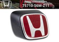 HONDA Genuine Front Red H Emblem 75710-S6M-Z11 for Integra DC5 & RSX OEM