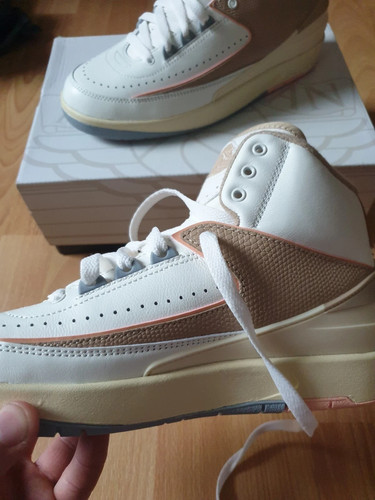 Nike Damen Air Jordan 2 Retro Sneaker - UK5 EUR38,5 - DX4400 118 - Unisex - NEU - Bild 12 von 21