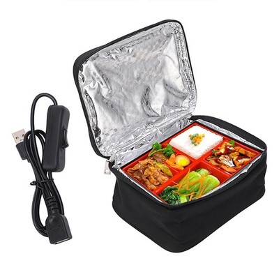 Tragbare wasserdichte USB Heizung Essen Box Isoliertasche Essen Box
