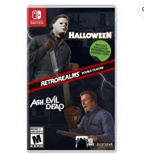 Retrorealms Double Feature Halloween and Ash vs Evil Dead for Nintendo Switch