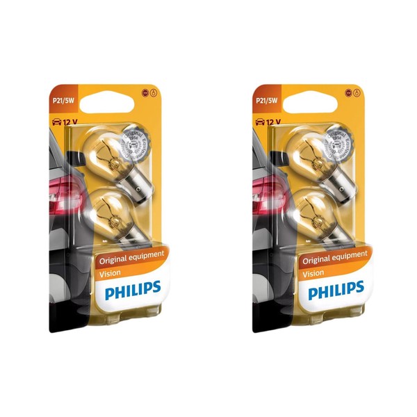2X Philips Standard P21/5W 21/5W 12V Autolampen GlüHlampen GlüHbirnen-image