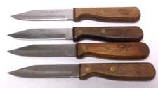 Barclay Forge Paring Knives Look Unused Group of 4