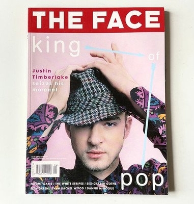 The Face Magazine | Apr 2003 | Justin Timberlake | Naomi Watts, Evan Rachel Wood