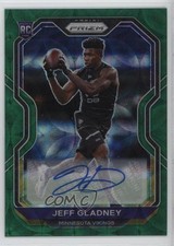2020 Panini Prizm Rookie Green Scope 19/75 Jeff Gladney #399 Auto 5m2