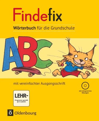Findefix Wörterbuch in vereinfachter Ausgangsschrift mit CD-ROM | Anja Wildemann