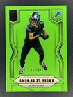 2025 Donruss Elite Football Aspirations Lime Green Amon-Ra St. Brown #83