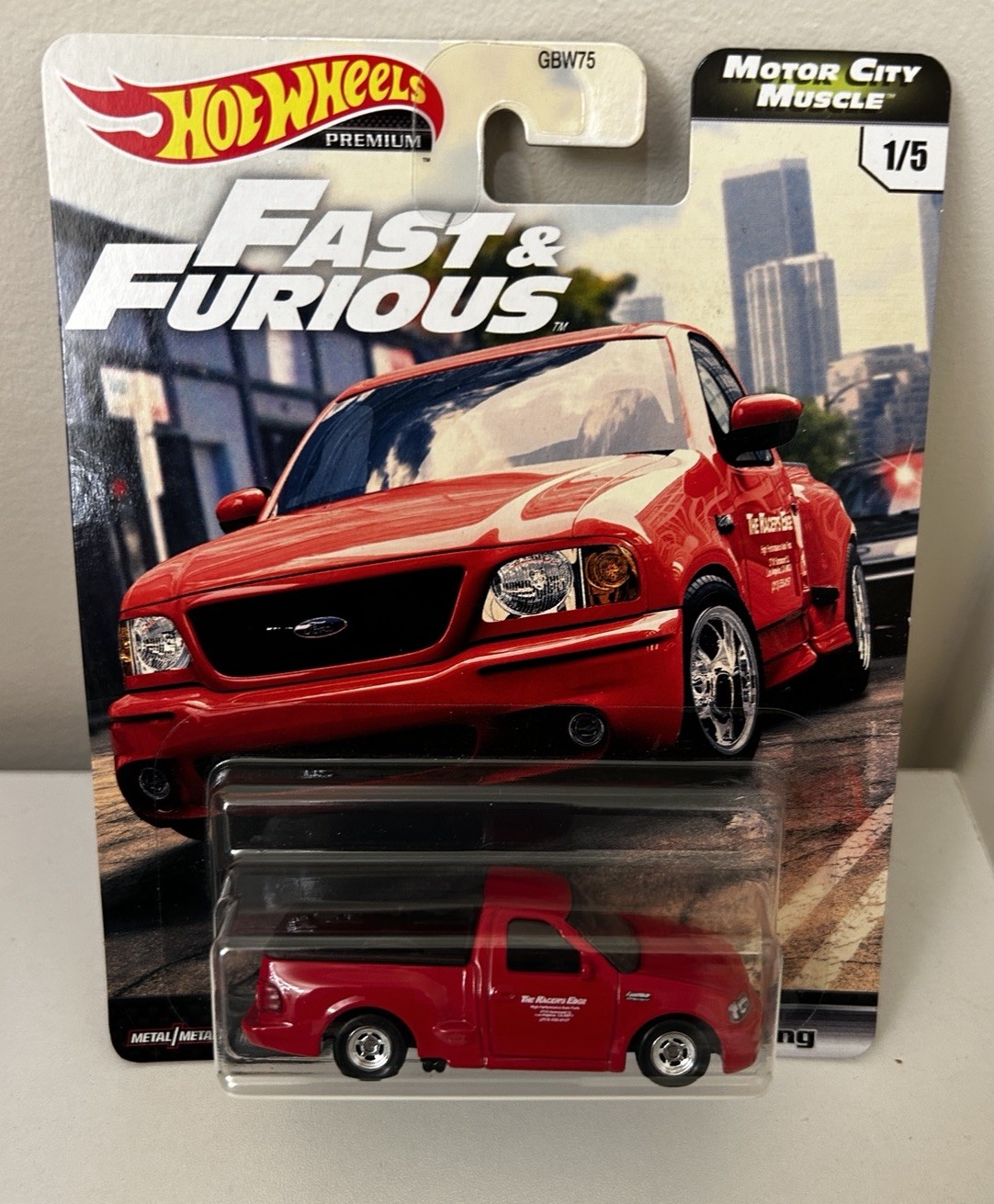 Hot Wheels Premium Fast & Furious Ford F-150 Svt Lightning 1/5