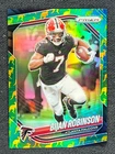2025 Panini Prizm Kangaroo #96 Bijan Robinson 42/61 Falcons