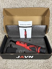 JAVN 12volt Cordless 3/8 Electric Ratchet Wrench- Rechargeable Battery Mechanic