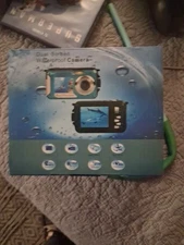 Canon PowerShot D20 12.1MP Digital Camera Waterproof, Compact, Blue