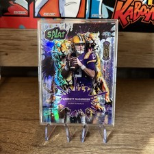 2025 Wild Card Splat Garrett Nussmeier Color Match True 1/1