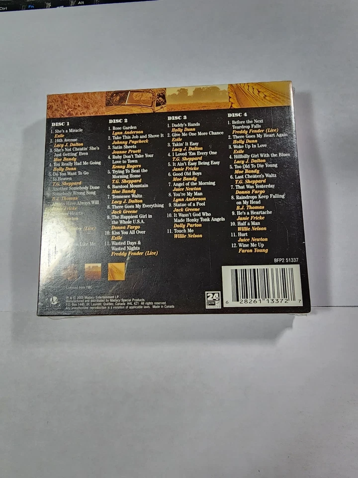 Country Favorites (4 CDs, 2005, Madacy) BFP2 51337 Factory Sealed CD74 - Image 2 of 2