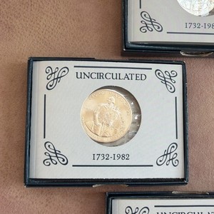 1982-D George Washington Silver Half Dollar Lot of 3 🇺🇸