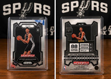 2023-24 Panini Prizm Monopoly Victor Wembanyama Spurs RC Base #81