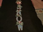 Snowman Wooden Door Or Wall Hanger 32”  — photo 1