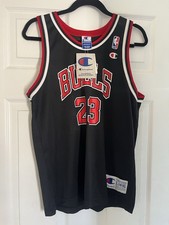 Chicago Bulls 1990s Vintage Champion Michael Jordan Jersey Youth Large NWT