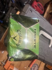 Callaway HX Bite Golf Balls 12 Pack White Distance Green