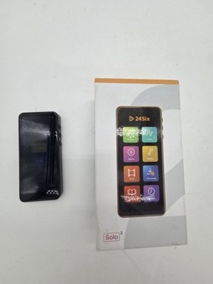 24Six solo2 MP3 Player black 64gb music stories shiurim