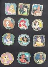 Disney Princess Mystery Pin Set 2022 Complete