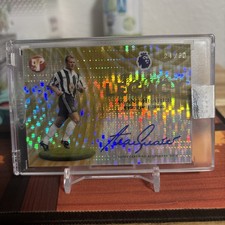 2026 Topps Pristine Alan Shearer Legacy Gold Auto /50 On Card Autograph