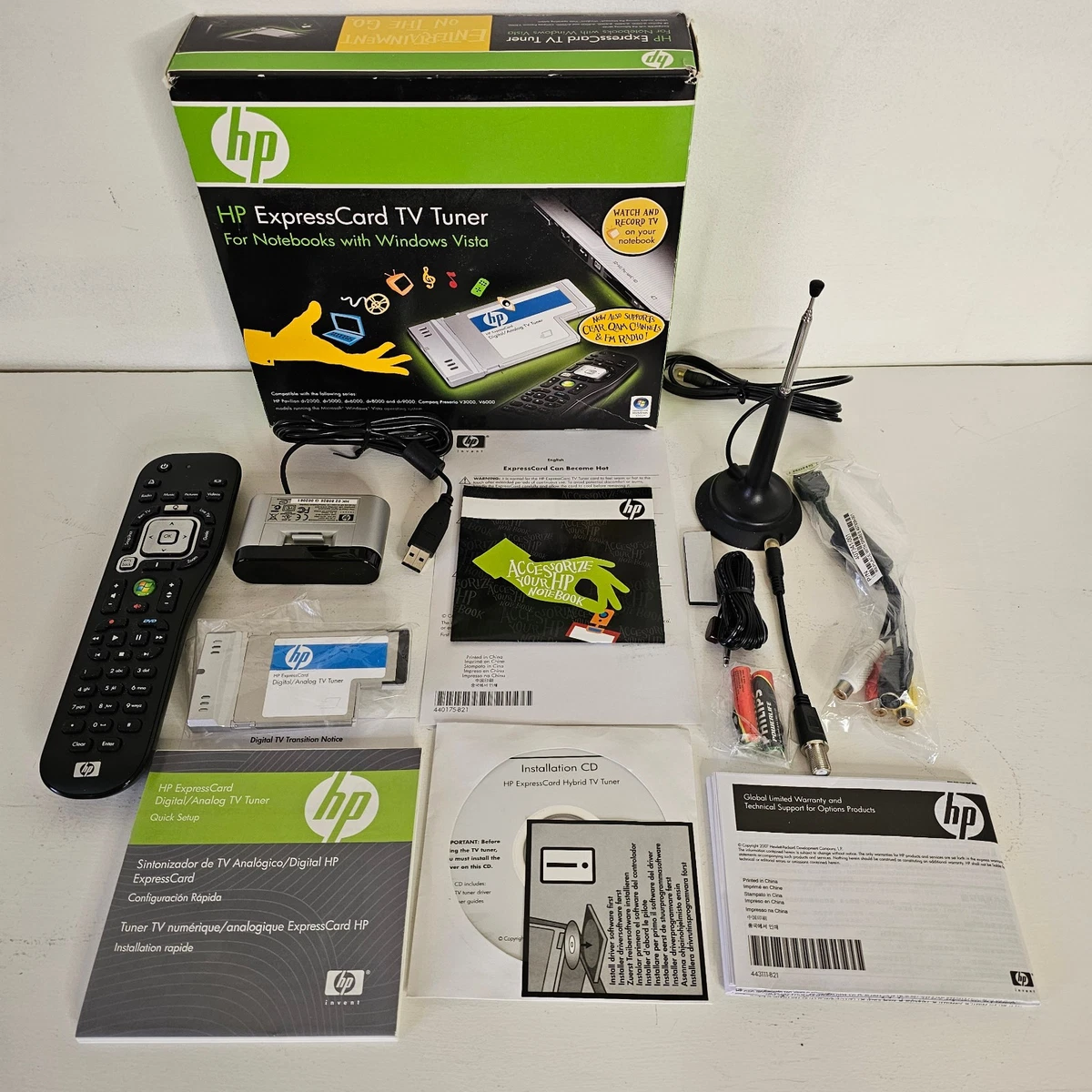 HP Expresscard Digital TV Tuner