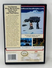 NES Nintendo - Star Wars: The Empire Strikes Back - CIB Completo en Caja / Probado