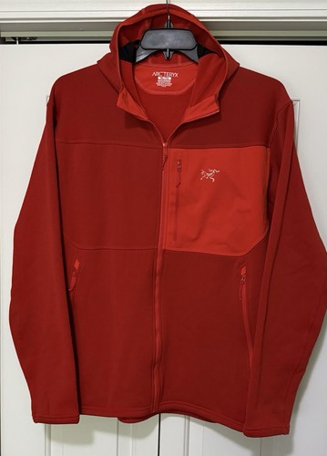 Giacca Arc’teryx Fortrez uomo rossa XL poliestere con cappuccio e zip