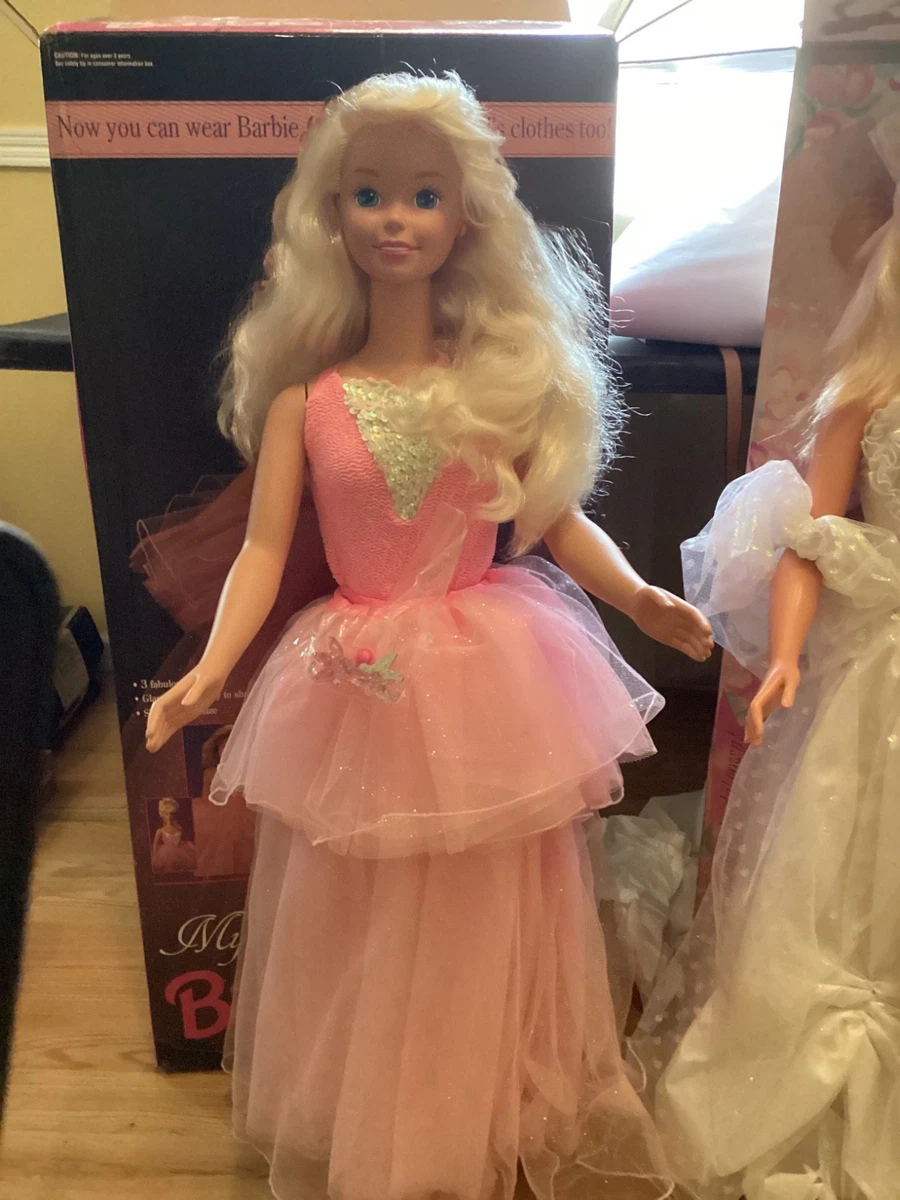 My Size Barbie 1992 Year Manufactured Barbie Dolls & Doll Playsets